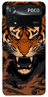 Чехол на Xiaomi Poco X4 Pro 5G cool tiger фото 1 из 1