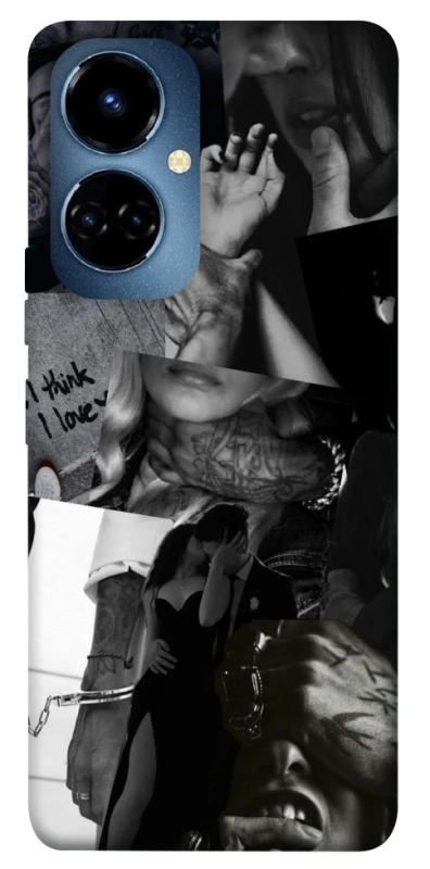 Чехол на TECNO Camon 19 Hot collage ver.6 фото 1 из 1