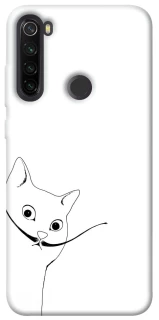 Чехол на Xiaomi Redmi Note 8T Кот Дали фото 1 из 1