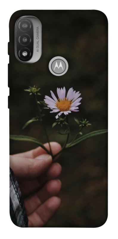 Чохол на Motorola Moto E20 Ромашка v4 фото 1 з 1