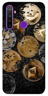 Чехол на Realme 5 Many coins v2 фото 1 из 1