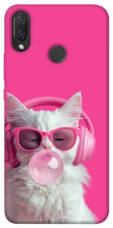 Чохол на Huawei P Smart+ (nova 3i) Pink kitty фото 1 Чохол на Huawei P Smart+ (nova 3i) Pink kitty фото 1 з 1