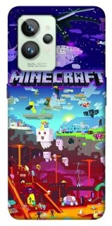 Чохол на Realme GT2 Minecraft world фото 1 з 1