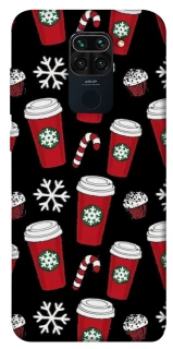 Чехол на Xiaomi Redmi Note 9 / Redmi 10X Новогодний v40 фото 1 из 1