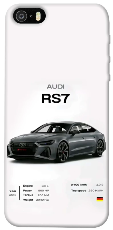 Чехол на Apple iPhone 5/5S/SE Audi RS7 фото 1 из 1