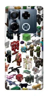 Чохол на Infinix Note 40 Pro 4G Minecraft v4 фото 1 з 1
