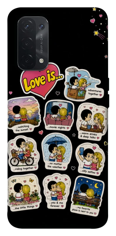 Чохол на Oppo A54 5G / A74 5G Love is ver.4 фото 1 з 1