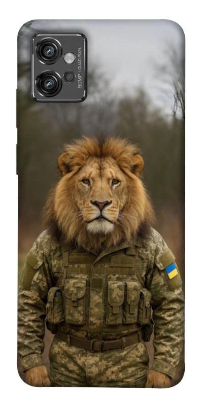 Чохол на Motorola Moto G32 Лев захисник фото 1 з 1
