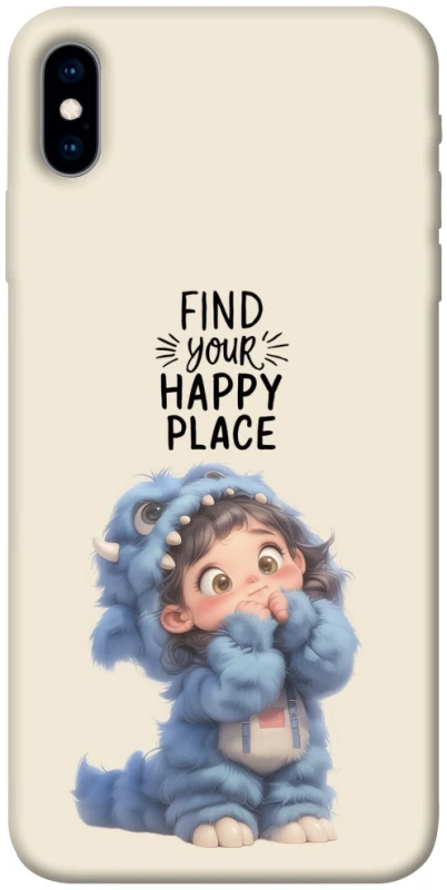 Чехол на Apple iPhone X (5.8") Happy Place фото 1 из 1