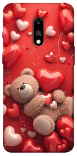Чехол на OnePlus 7 bear in hearts фото 1 из 1