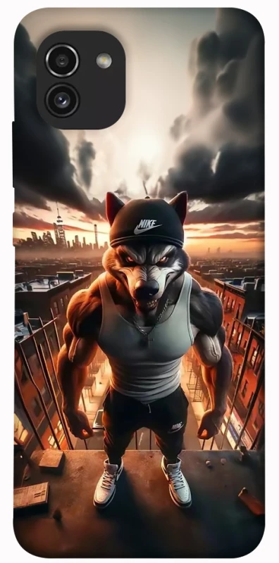 Чохол на Samsung Galaxy A03 Вовк фото 1 з 1