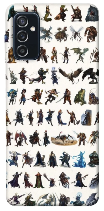 Чохол на Samsung Galaxy M52 Character Selection фото 1 з 1