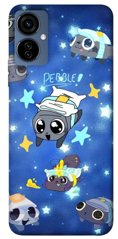 Чехол на TECNO Camon 19 Neo Pebble kitten stars фото 1 из 1