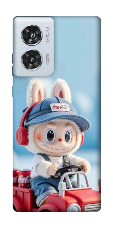 Чохол на Motorola Edge 50 Fusion Labubu in the car фото 1 з 1