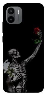 Чохол на Xiaomi Redmi A1 / A2 Skeleton vs Rose фото 1 з 1