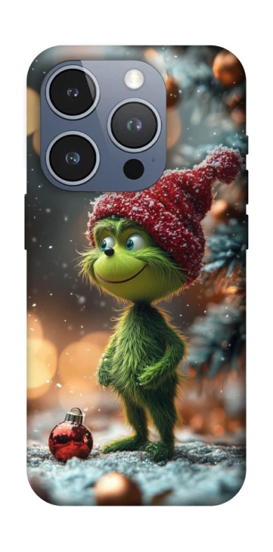 Чехол на Apple iPhone 16 Pro Grinch mood ver.6 фото 1 из 1