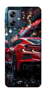Чехол на Motorola Moto G54 Power Red sports car фото 1 из 1