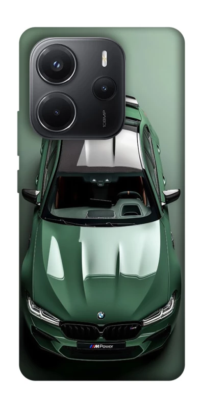 Чехол на Xiaomi Redmi Note 14 4G (Int. version) BMW green фото 1 из 1