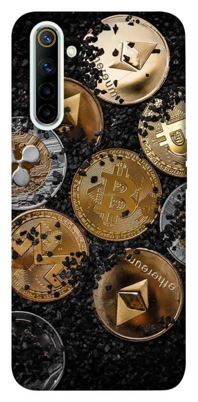 Чехол на Realme 6 Many coins v2 фото 1 из 1