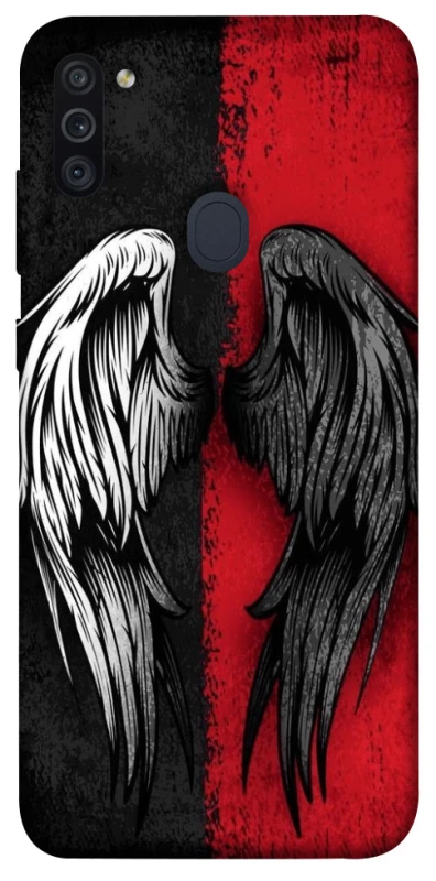 Чехол на Samsung Galaxy M11 Angel and Devil фото 1 из 1