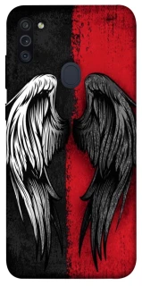 Чехол на Samsung Galaxy M11 Angel and Devil фото 1 из 1