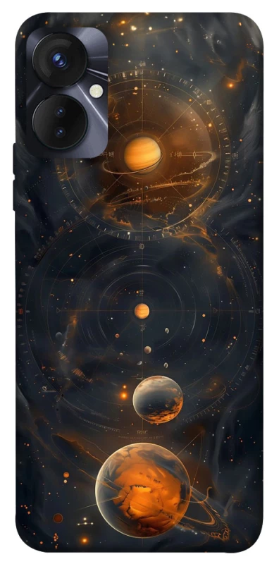 Чехол на TECNO Spark 9 Pro (KH7n) Солнечная система фото 1 из 1