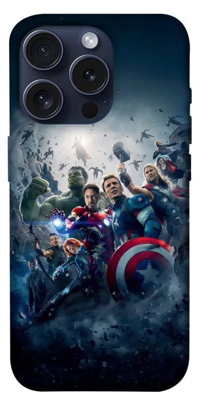 Чохол на Apple iPhone 15 Pro (6.1") Marvel heroes фото 1 з 1