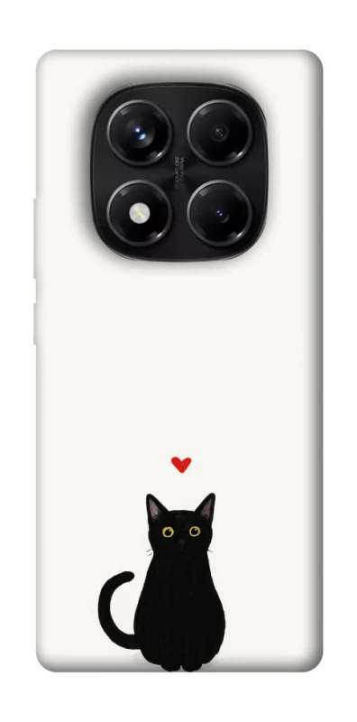Чехол на Xiaomi Redmi Note 14 Pro 5G cat in love фото 1 из 1