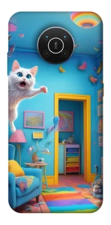 Чохол на Nokia X10 / X20 crazy cat фото 1 з 1