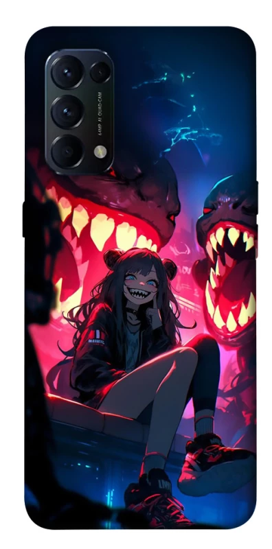 Чехол на Oppo Reno 5 4G Anime girl фото 1 из 1