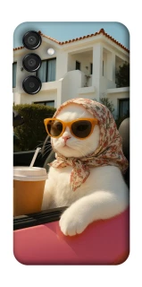 Чехол на Samsung Galaxy M15 5G Stylish Cat Cruise фото 1 Чехол на Samsung Galaxy M15 5G Stylish Cat Cruise фото 1 из 1
