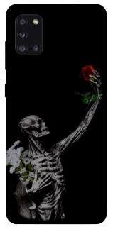 Чехол на Samsung Galaxy A31 Skeleton vs Rose фото 1 из 1