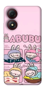 Чехол на ZTE Blade A34 4G Labubu Dreams Collage фото 1 из 1