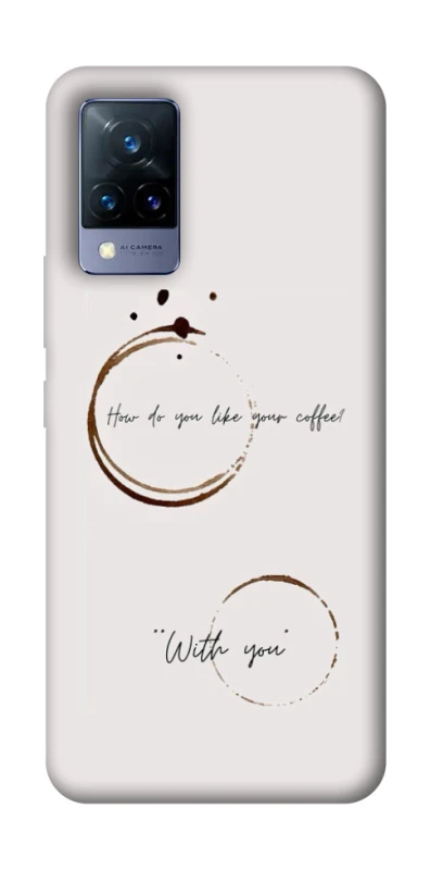 Чохол на Vivo V21 Coffee with you фото 1 з 1