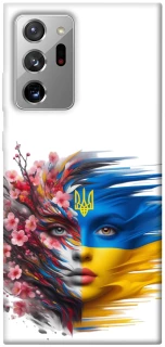 Чохол на Samsung Galaxy Note 20 Ultra Flowering Ukraine фото 1 з 1