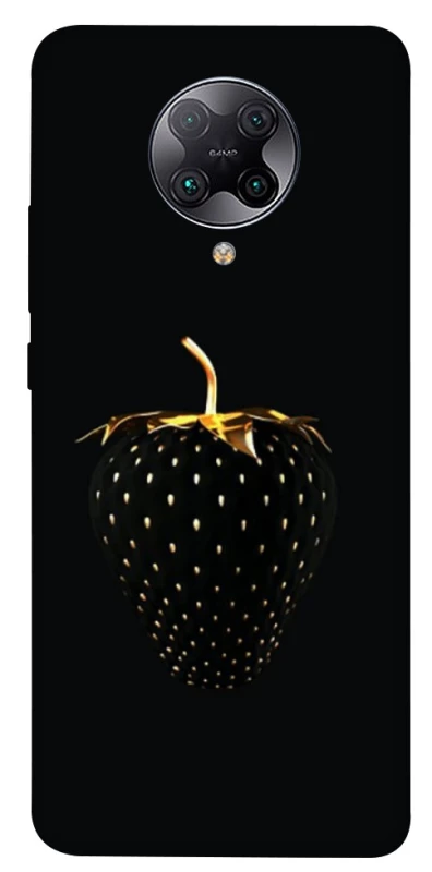 Чохол на Xiaomi Redmi K30 Pro / Poco F2 Pro Чорна полуниця фото 1 з 1