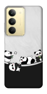Чохол на Realme 14x Four pandas фото 1 з 1