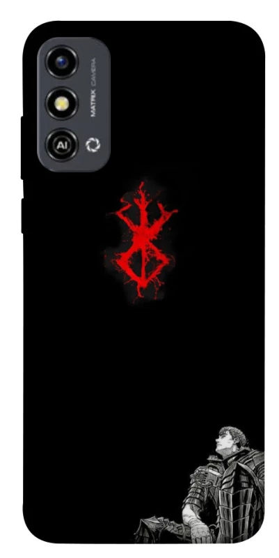 Чохол на ZTE Blade A53 berserk black фото 1 з 1