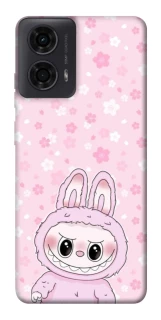 Чохол на Motorola Moto G24 Pink Labubu фото 1 з 1