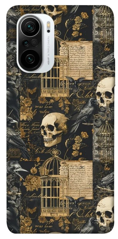 Чехол на Xiaomi Redmi K40 / K40 Pro / K40 Pro+ / Poco F3 Halloween aesthetics ver.1 фото 1 из 1