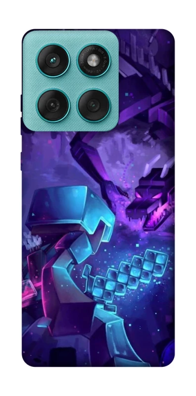 Чохол на Motorola Edge 60 Fusion Minecraft dragon фото 1 з 1