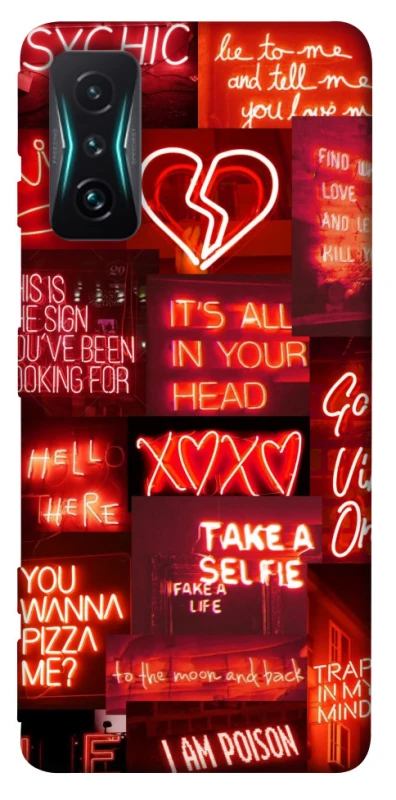 Чохол на Xiaomi Redmi K50 Gaming Love collage ver.7 фото 1 з 1