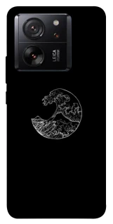Чохол на Xiaomi 13T Pro Black tsunami фото 1 Чохол на Xiaomi 13T Pro Black tsunami фото 1 з 1
