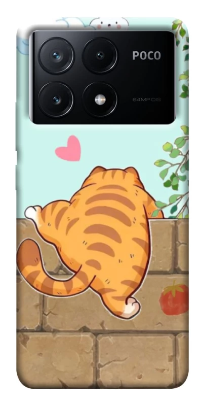 Чохол на Xiaomi Poco X6 Cat the meow фото 1 з 1