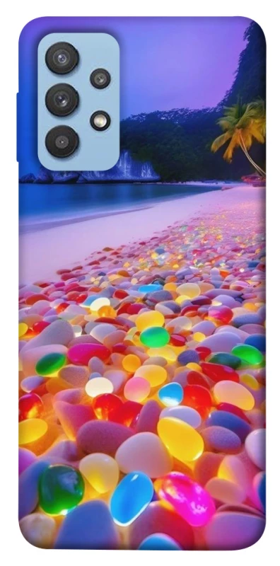 Чохол на Samsung Galaxy M32 Каміння світиться на березі фото 1 з 1