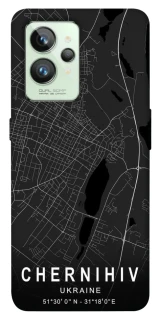 Чохол на Realme GT2 Chernihiv map фото 1 з 1