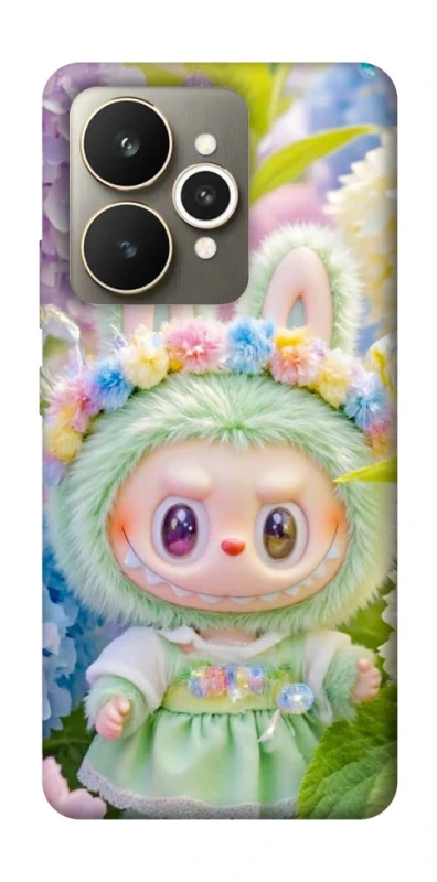Чехол на Realme 15 Labubu & Flowers ver.2 фото 1 из 1