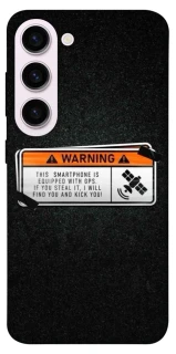 Чохол на Samsung Galaxy S23+ Warning фото 1 з 1