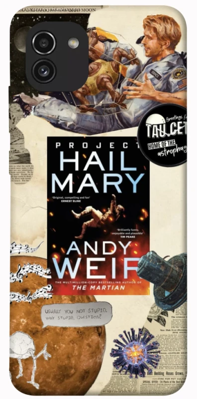 Чохол на Samsung Galaxy A03 Project Hail Mary ver.2 фото 1 з 1