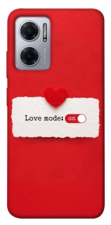 Чохол на Xiaomi Redmi Note 11E Love Mode ON фото 1 з 1